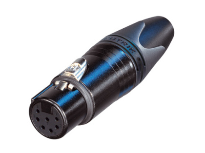 Neutrik XLR7-F 7芯母電纜連接器NC7FXX-B – Sonosax